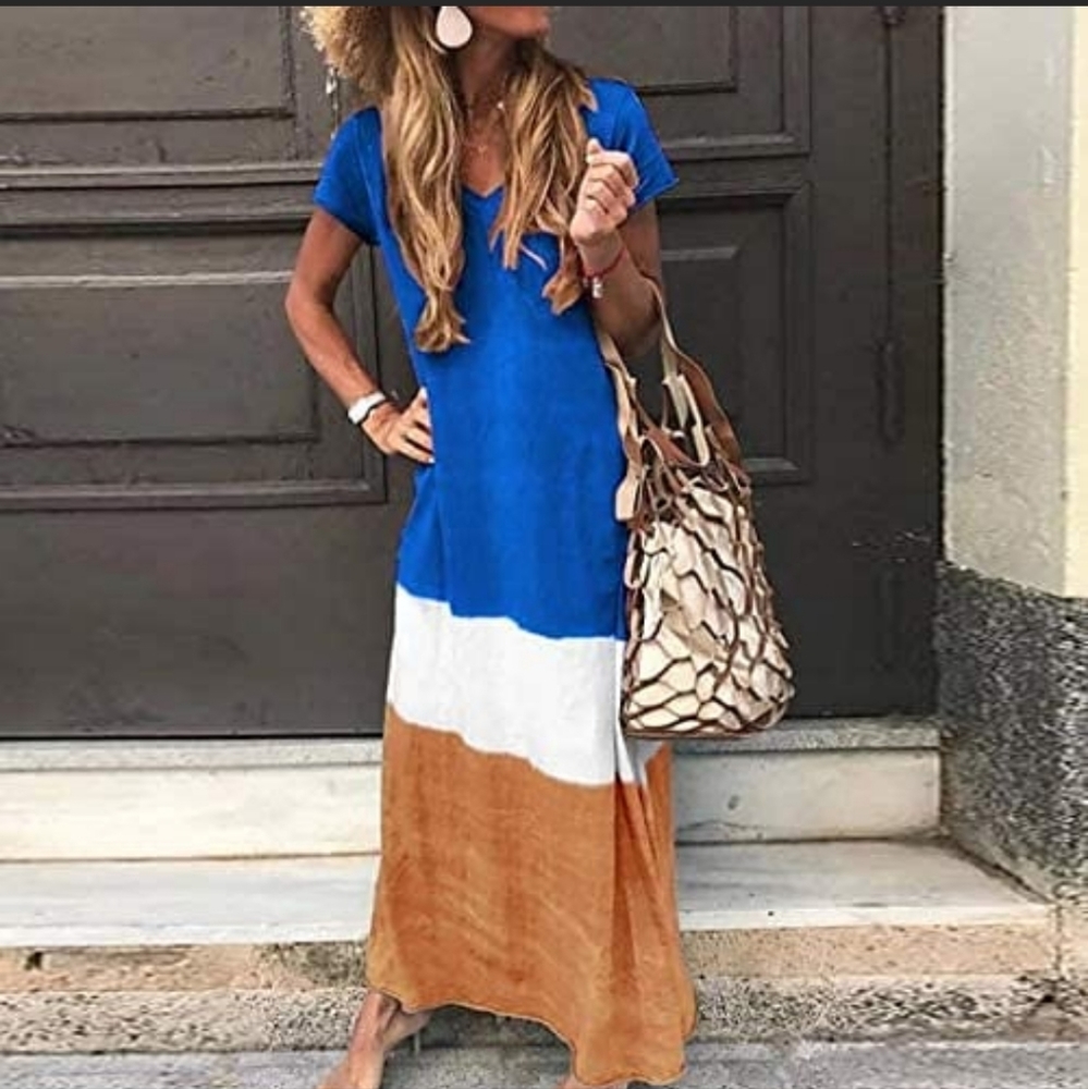 NWT Casual Maxi Tshirt Dress Size 14